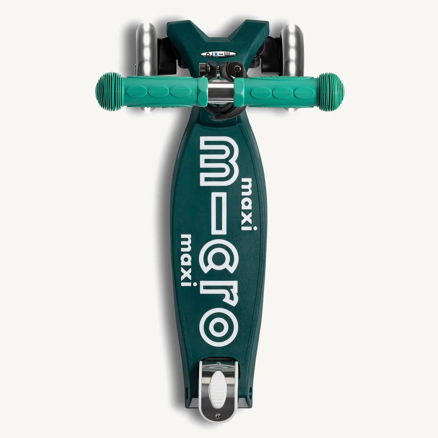 ♻️ Micro Scooters ECO Maxi Micro Scooter Deluxe LED - Green