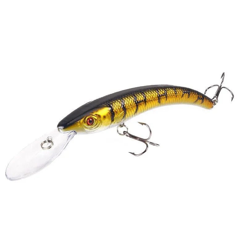 1 PCS 15.5cm / 16.3g Wobbler Fishing Lure Big Crank Bait Minnow Bass Trolling Artificial Bait Pike Carp Lures Fishing