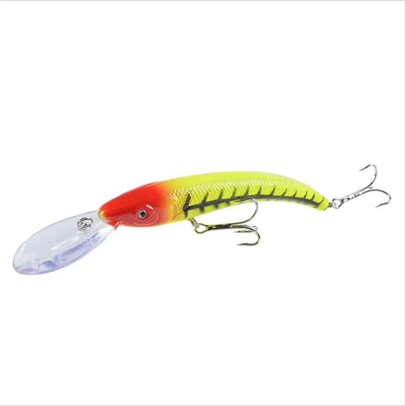 1 PCS 15.5cm / 16.3g Wobbler Fishing Lure Big Crank Bait Minnow Bass Trolling Artificial Bait Pike Carp Lures Fishing