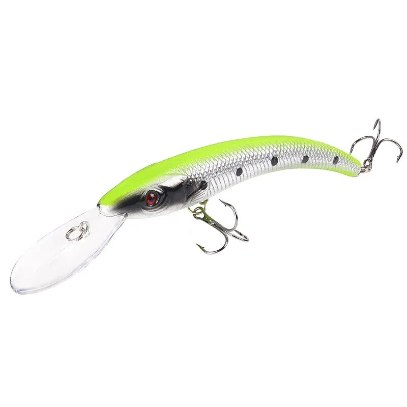 1 PCS 15.5cm / 16.3g Wobbler Fishing Lure Big Crank Bait Minnow Bass Trolling Artificial Bait Pike Carp Lures Fishing