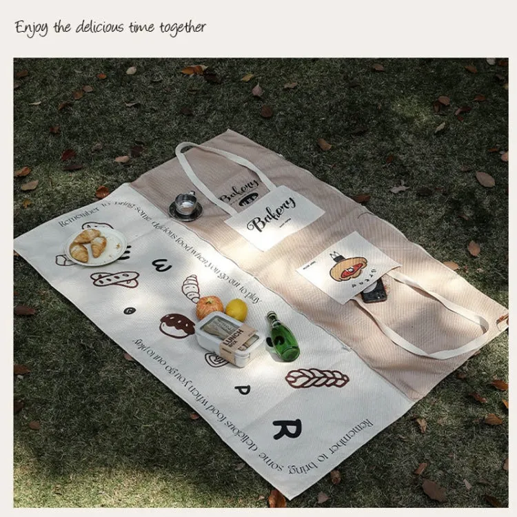 100 x 150cm Oxford Cloth Outdoor Picnic Mat Can Be Used As A Shoulder Bag Easy To Carry(Good Time)