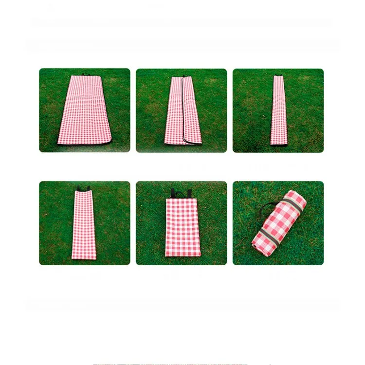 140x200 CM Camping Camping Moistureproof Outdoor Picnic Mat Beach Mat, Specifications (length * width): 140x200cm(Picnic Mat A Purple Powder)