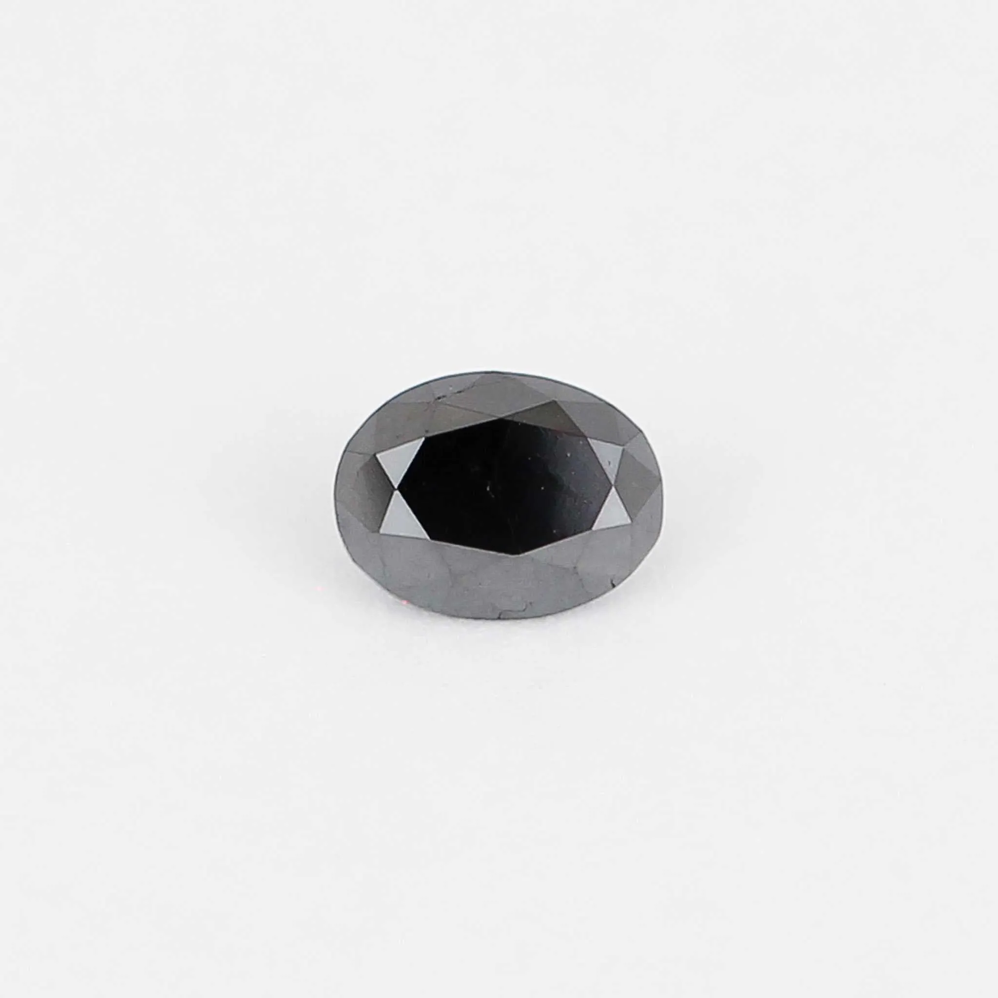 1.67ct Oval Black Diamond