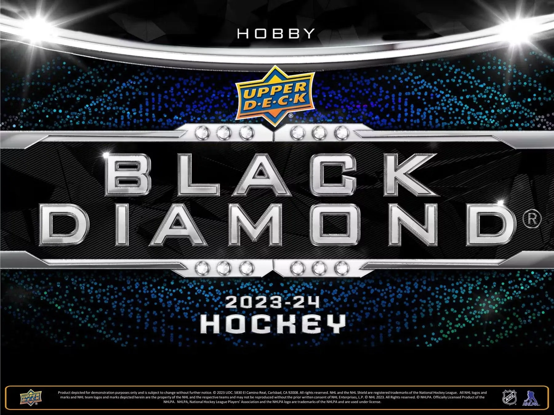 2023-24 Upper Deck Black Diamond Hockey CDD Exclusive Hobby Box