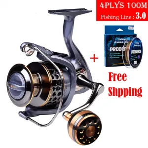 21KG Spool Fishing Reel Gear 5.2:1 Ratio High Speed Spinning Reel Casting Reel Carp For Saltwater