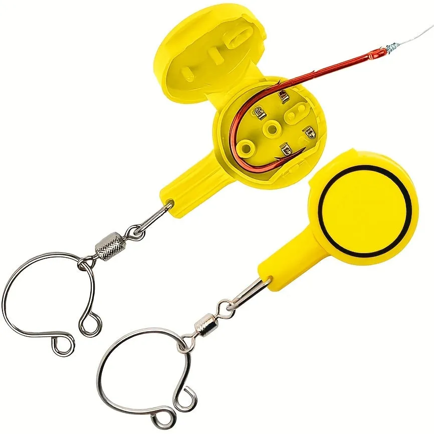 2pc Fishing Tool Set Knotting Tool for Multifunctional Outdoor Fishing