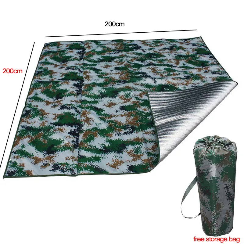 3.5MM 200*200CM Thicken Picnic Mat Beach Blanket Waterproof Ground Mattress Outdoor Picnic Camping Tent Mat Moisture Pad