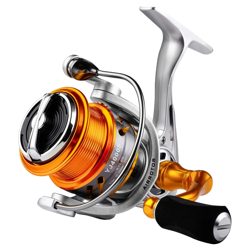 7BB Stainless steel bearing 6.2:1 Fishing Reel  Drag System 33lbs Max Power Spinning Wheel Fishing Coil