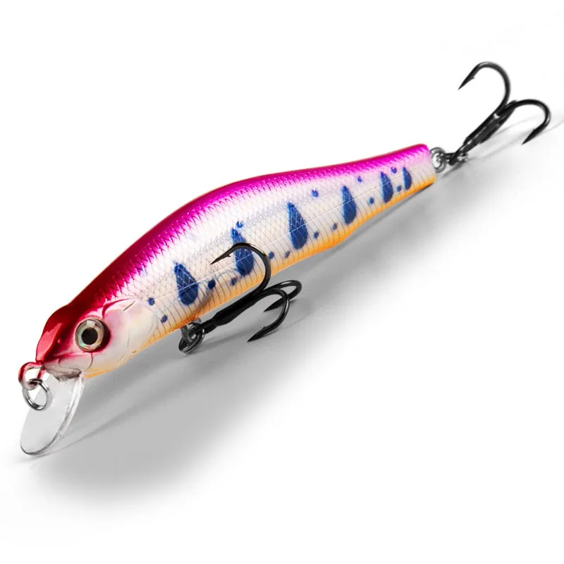 8.5g professional quality magnet weight fishing lures minnow crank hot model Artificial Bait Tackle