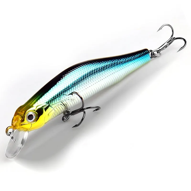 8.5g professional quality magnet weight fishing lures minnow crank hot model Artificial Bait Tackle