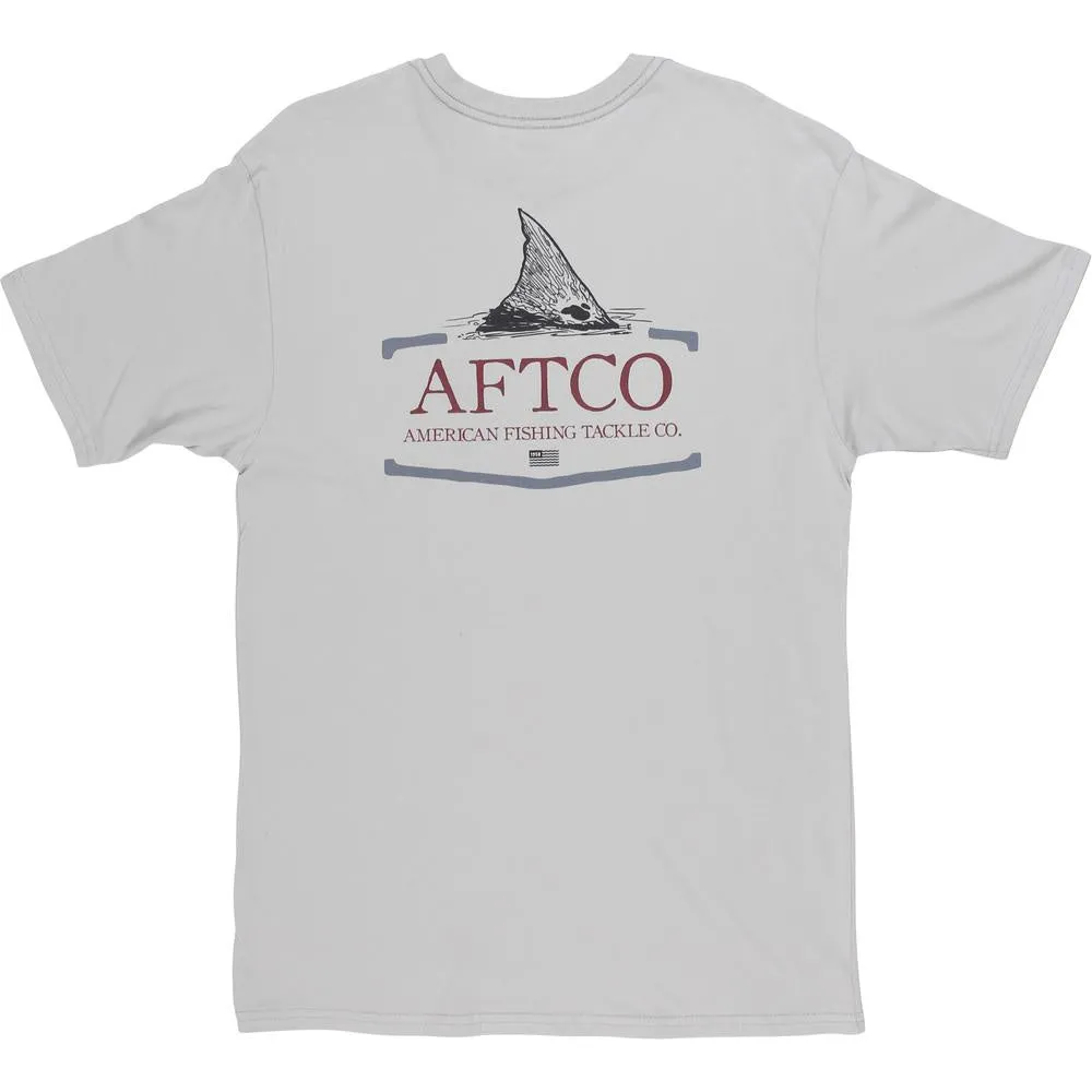 AFTCO Men's Tall Tale Tee/Silver