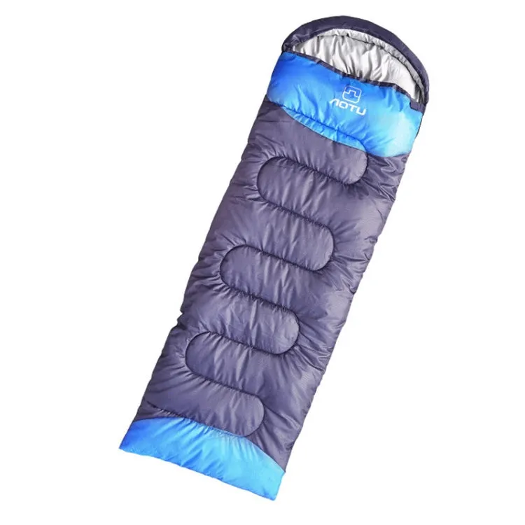 AOTU AT6101 1.8kg Outdoor Camping Stitchable Envelope Warm Sleeping Bag(Navy Blue)