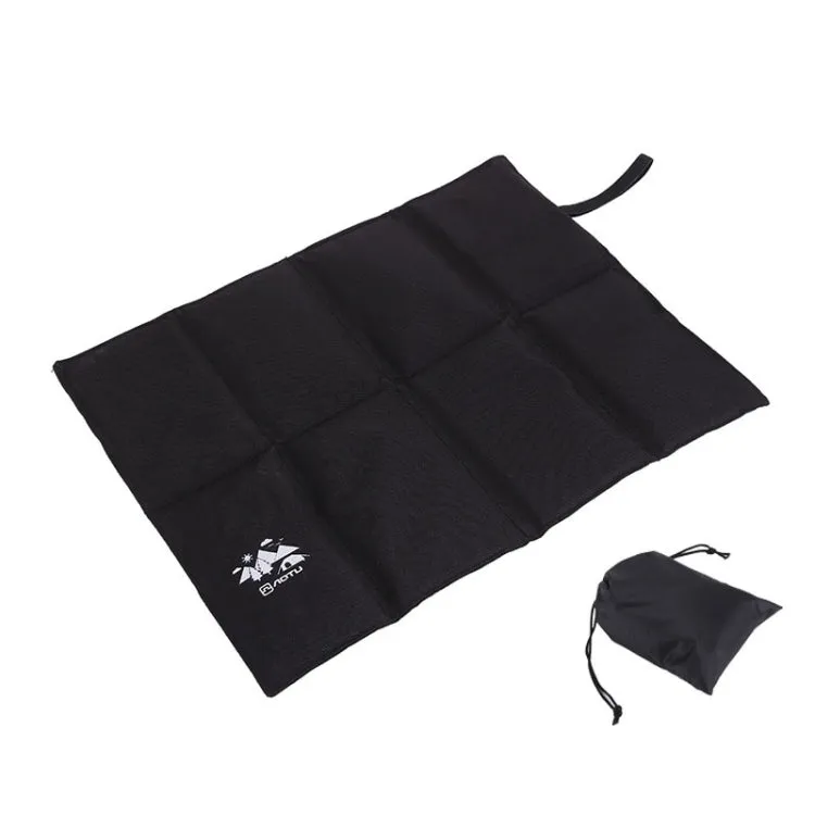 AOTU AT6225 Portable Waterproof Picnic Cushion Moisture-Proof Camping Cushion Thickened Outdoor Beach Travel Folding Small Cushion, Color: 8 Fold Black