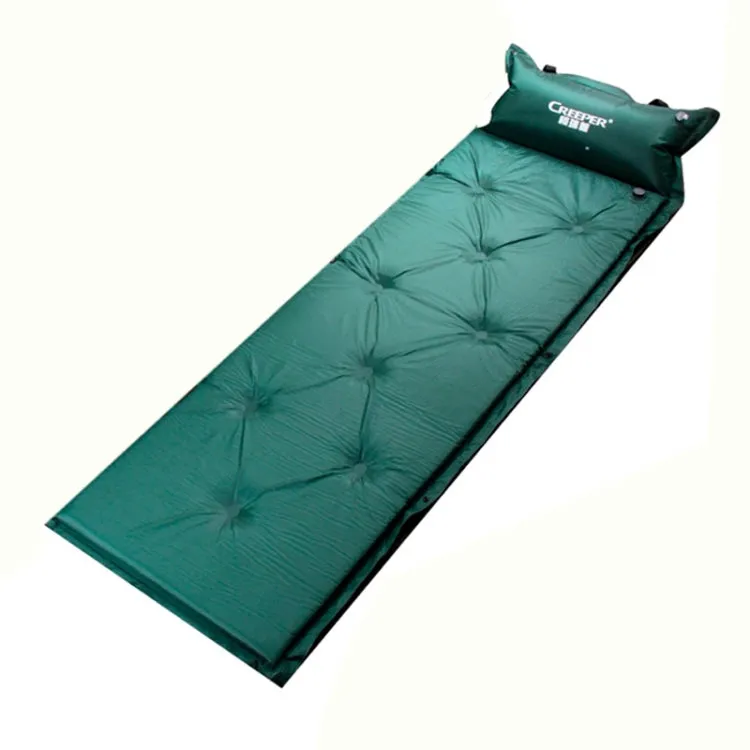 Automatic Inflatable Sleeping Pad Moisture Proof Pad with Pillow