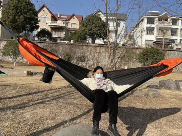 Automatic Quick-Opening Mosquito Net Hammock