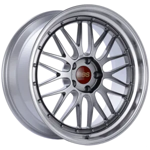 BBS LM 20x9 5x120 ET15 Diamond Black Center Diamond Cut Lip Wheel -82mm PFS/Clip Required