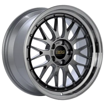 BBS LM-R 20x11 5x112 ET14 Diamond Black Center / Diamond Cut Lip Wheel -82mm PFS/Clip Required