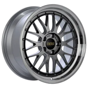 BBS LM-R 20x11 5x112 ET14 Diamond Black Center / Diamond Cut Lip Wheel -82mm PFS/Clip Required