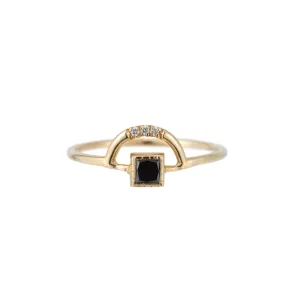 Black Diamond Arch Ring (ready to ship option)*