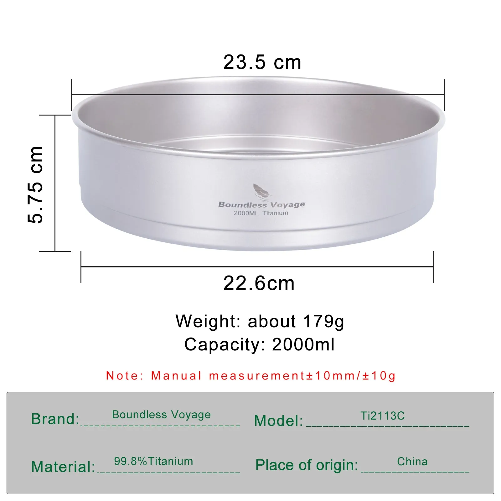 Boundless Voyage Multifunctional Titanium Steamer Suitable for home outdoor camping ultra-light