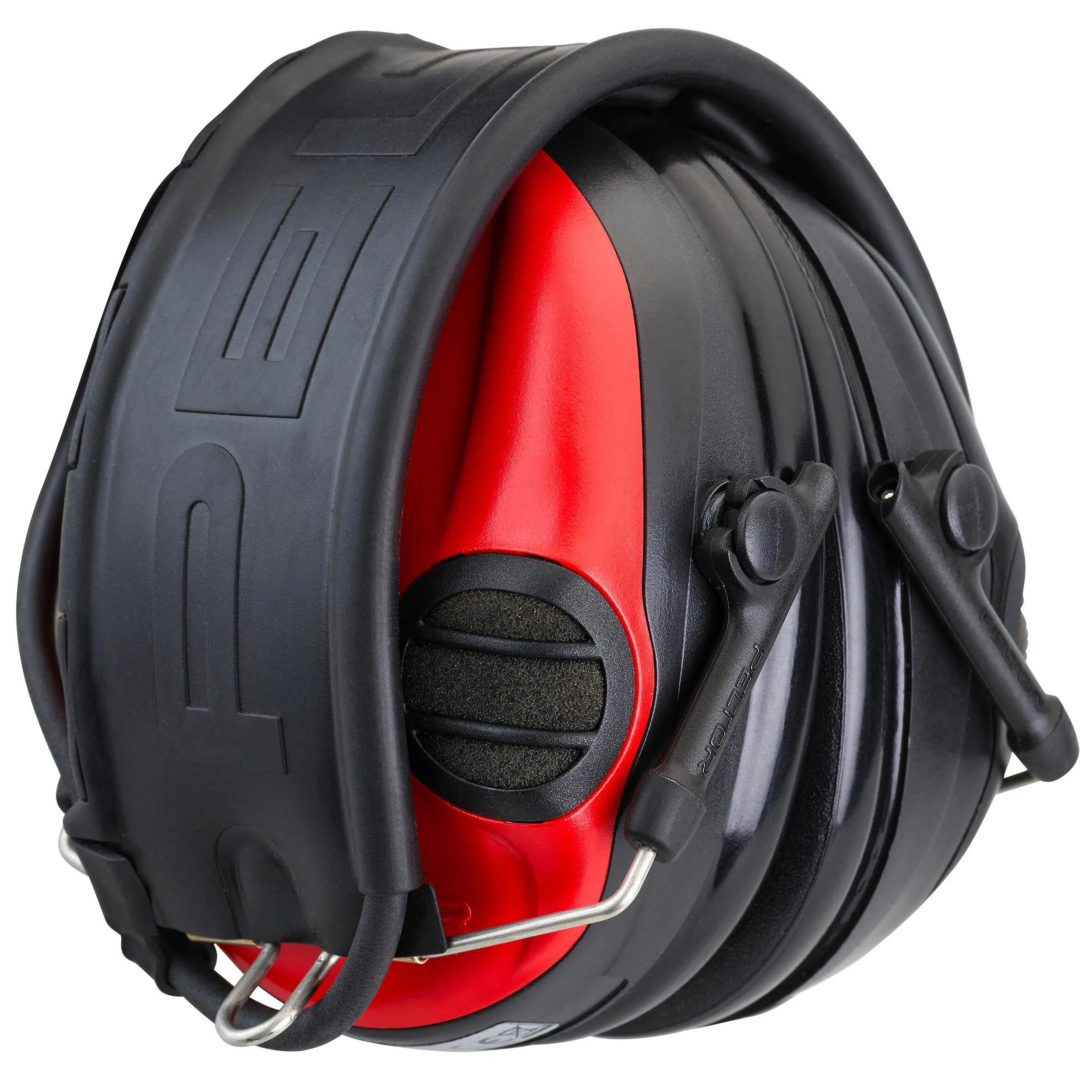 Electronic hearing protection PELTOR SPORTTAC black/red