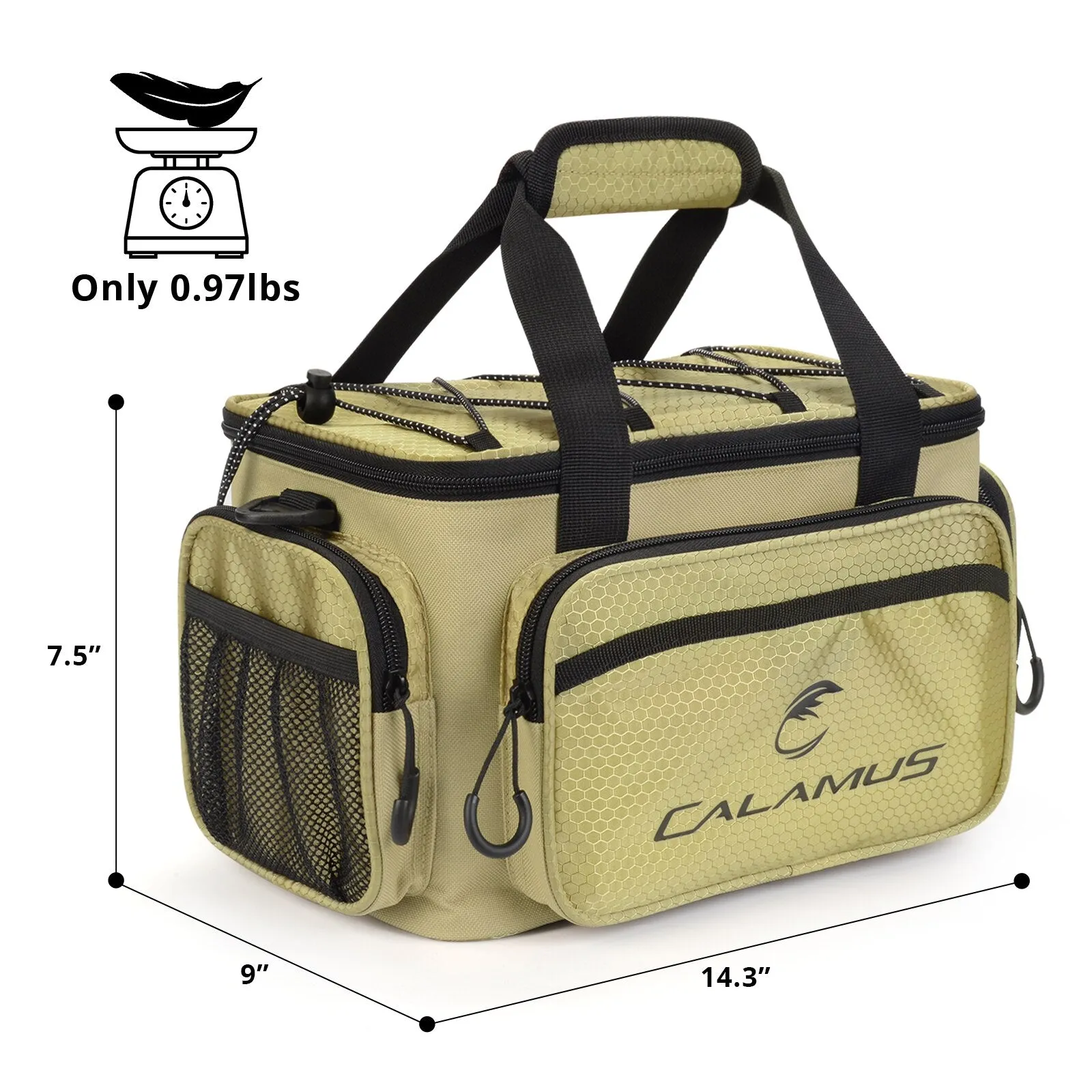 Fishing Bag Large Capacity Multifunctional Lure Fishing Tackle Pack Outdoor Waist Bags Fishing Boxes Plier Storage