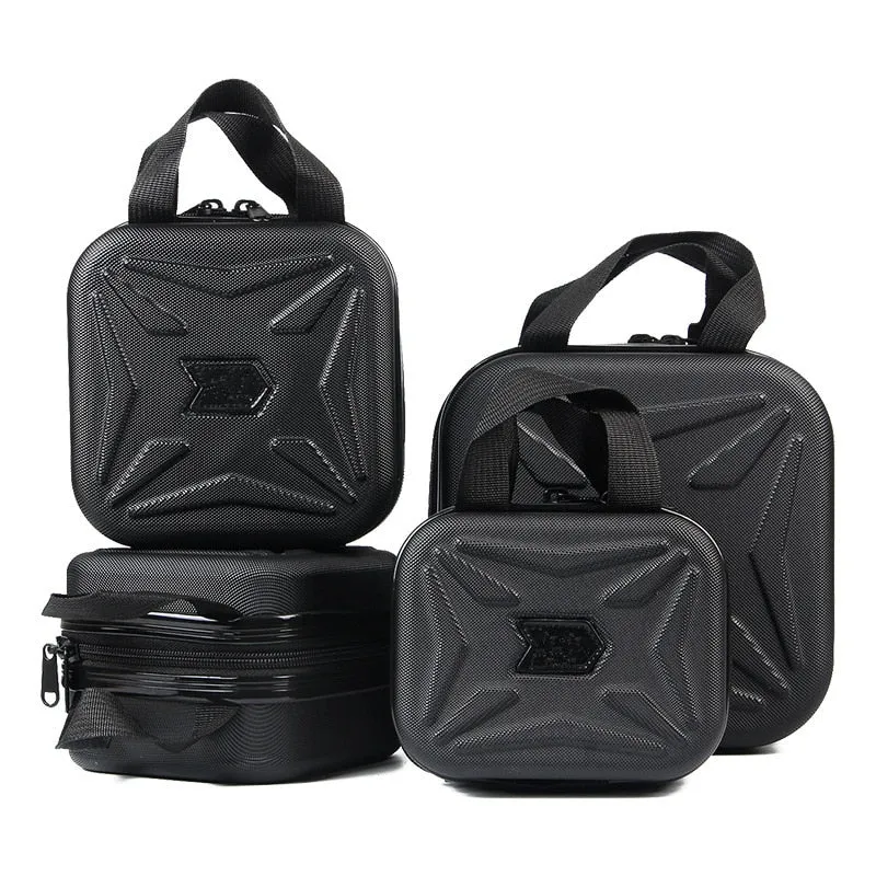 Fishing Reel Bag ABS Shell Shockproof Waterproof Storage Case Fishing Tackle Organizer Handbag