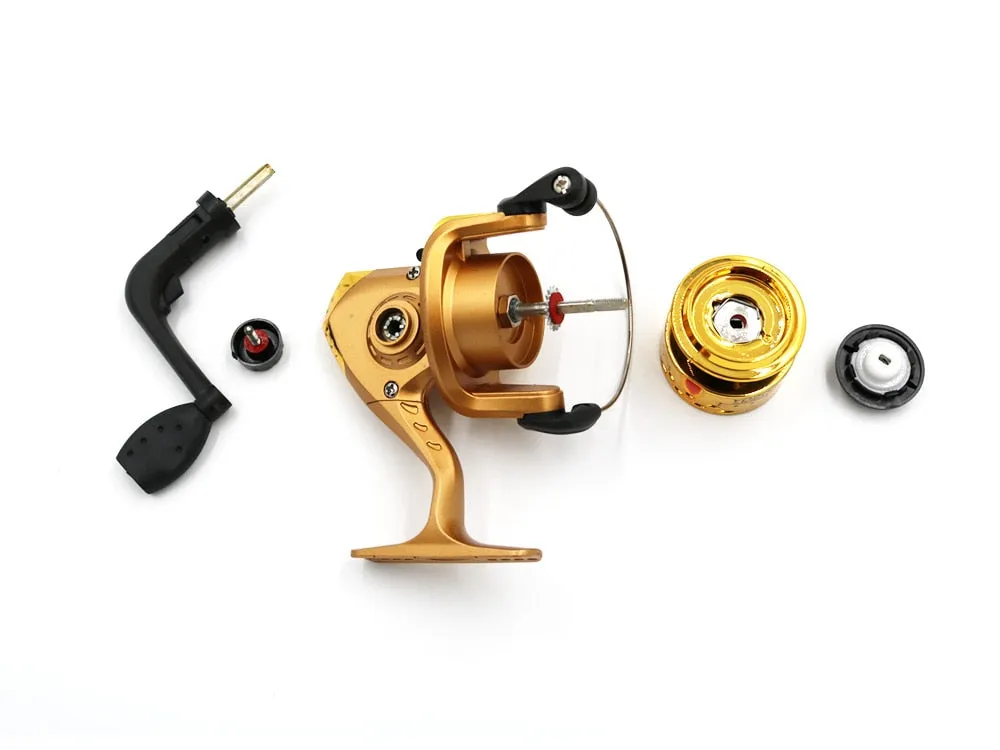 Fishing reels small reel front drag spinning reels 3BB 5.2:1 feeder coil fishing tackle HY-X01