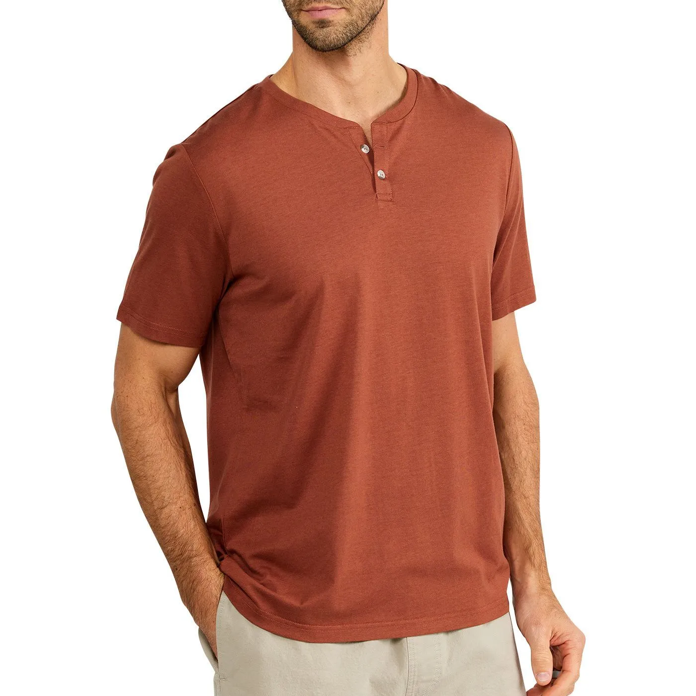 Free Fly Bamboo Heritage Short Sleeve Henley