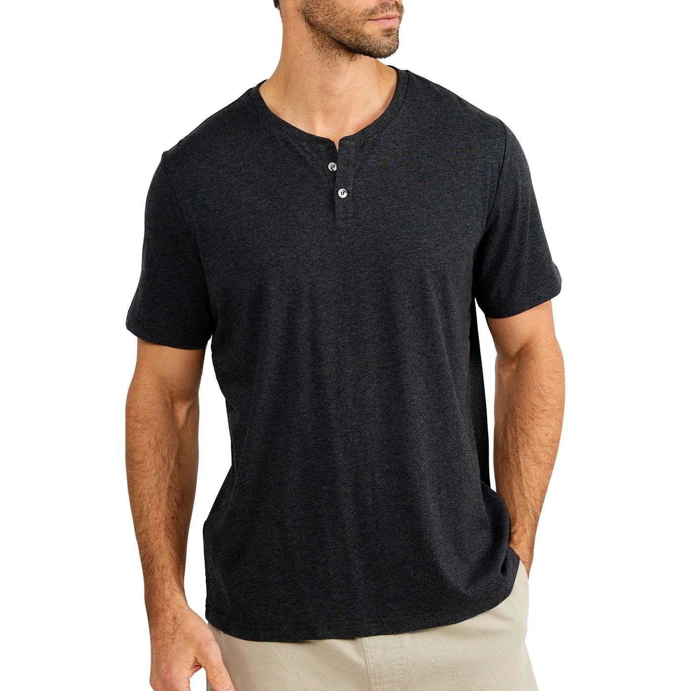 Free Fly Bamboo Heritage Short Sleeve Henley