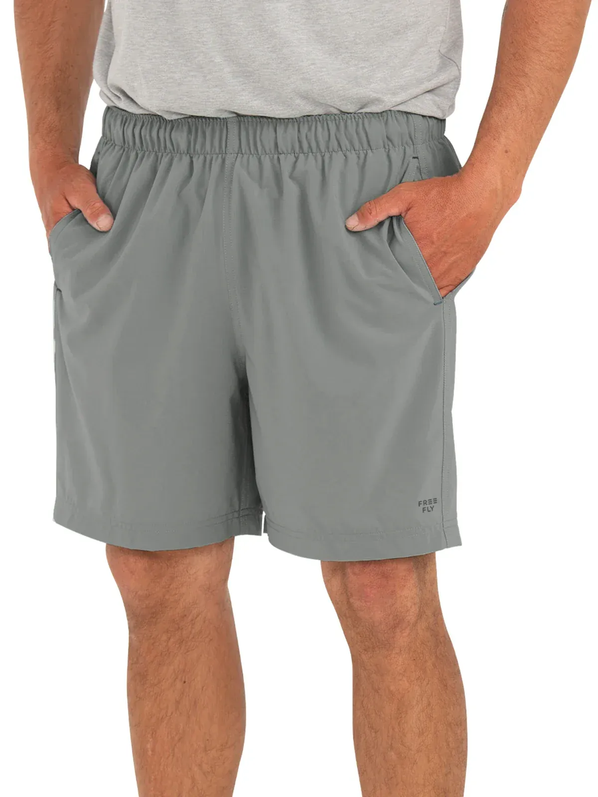 Free Fly Men's Breeze Short – 6" / Cement