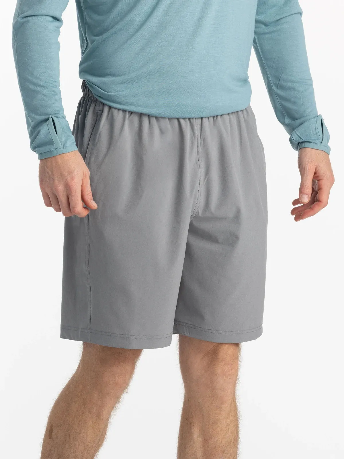 Free Fly Men's Breeze Short – 8" / Slate