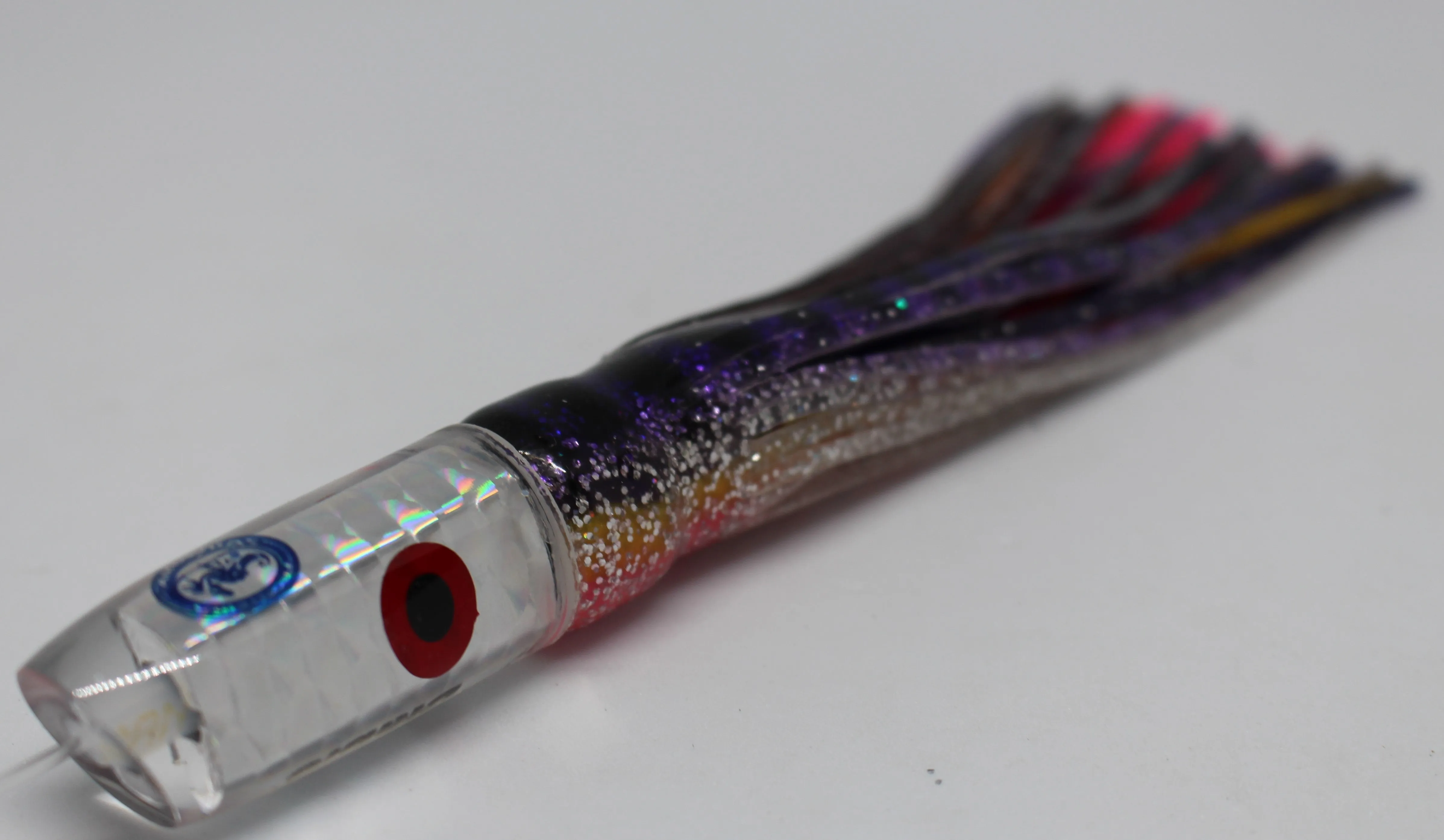 FRONTEIRA - DIABLO SOFT ANGLED HEAD - 8 INCH TUNA LURE - PURPLE SALAD