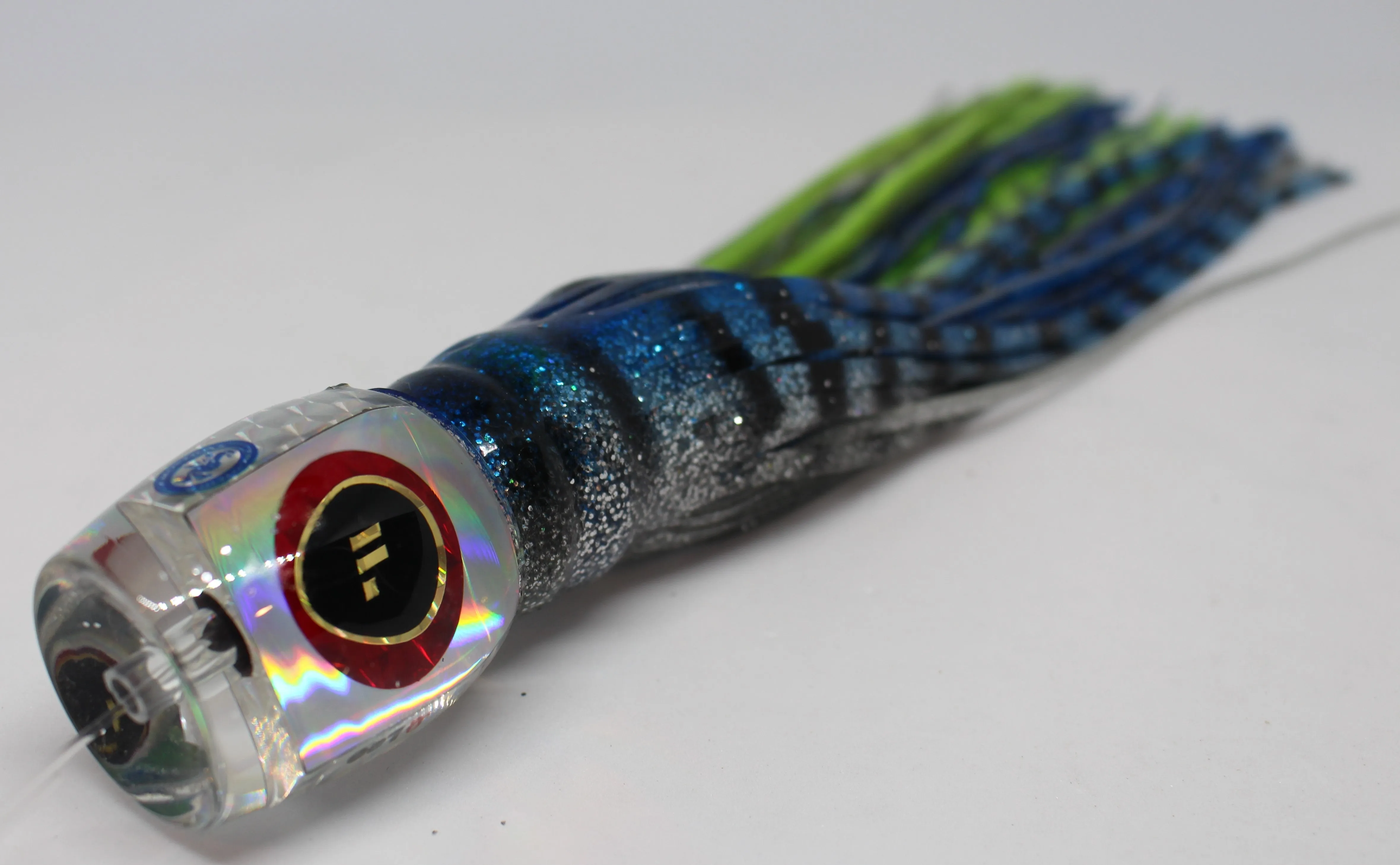 FRONTEIRA - LEO SOFT CUP FACED HEAD - 11 INCH LURE  - BLUE SALAD III