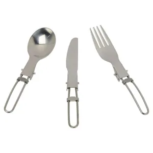 GoSystem Stainless Steel Folding Cutlery