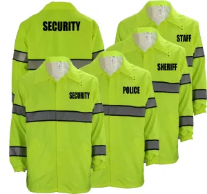 High Visibility Windbreaker with ID (Security, Police, Sheriff, Staff)