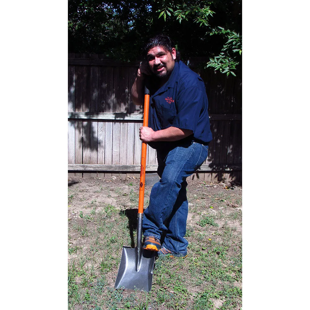 Hisco Square Point Long Handle Shovel - HISP2L