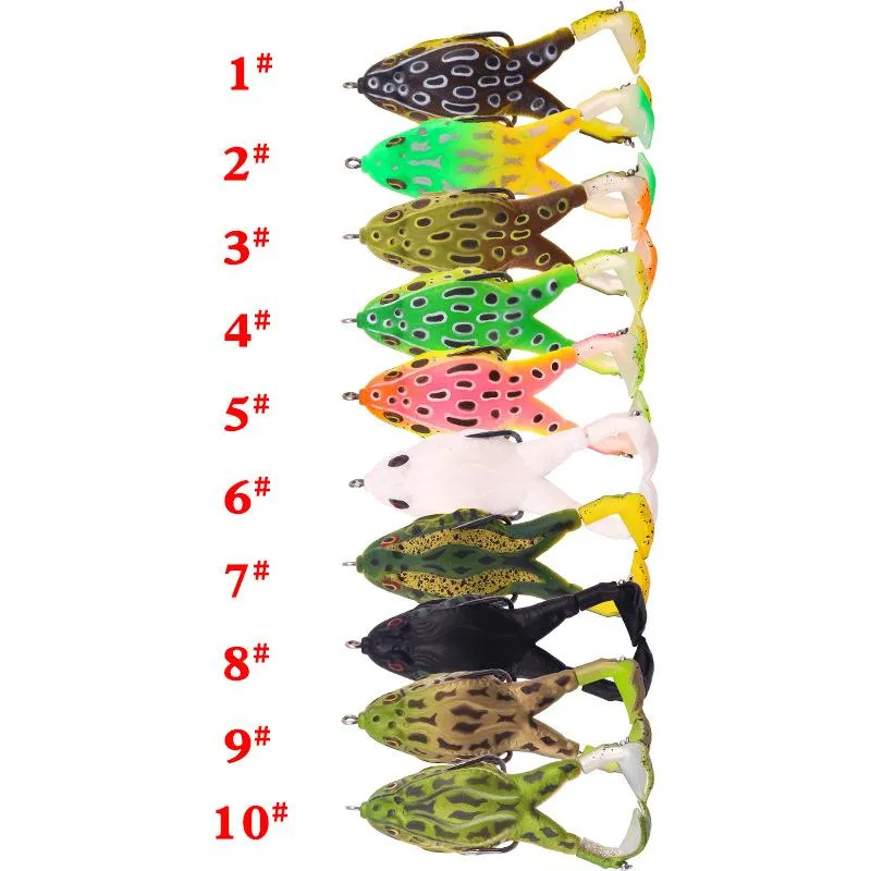 🎁Hot Sale-50% OFF🐠Double Propeller Frog Soft Bait