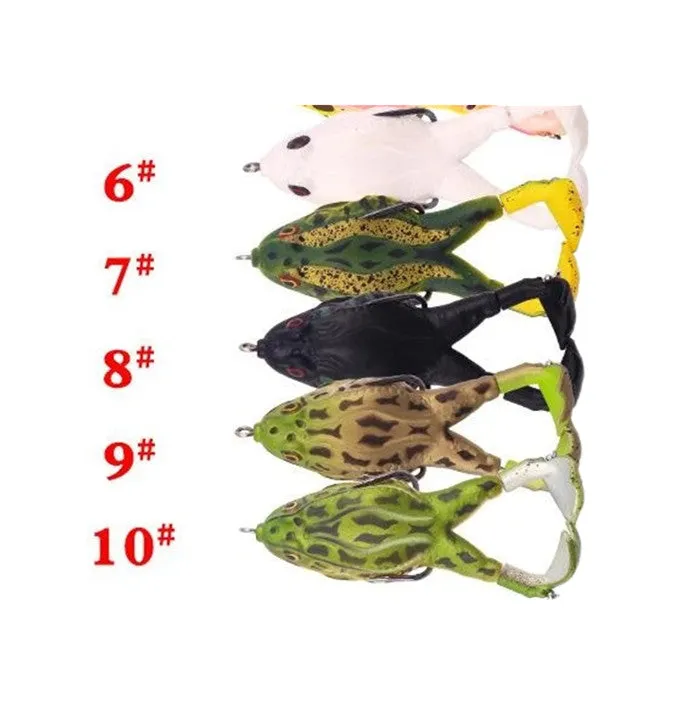 🎁Hot Sale-50% OFF🐠Double Propeller Frog Soft Bait