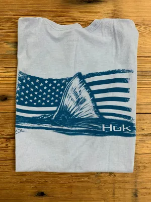 Huk KC Men’s American Red T-Shirt