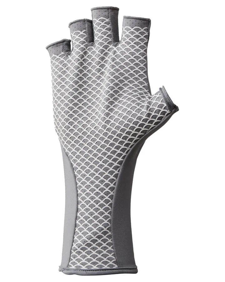 HUK Pursuit Sun Glove Solid Gator Grey