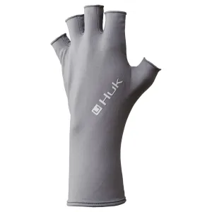 HUK Pursuit Sun Glove Solid Gator Grey