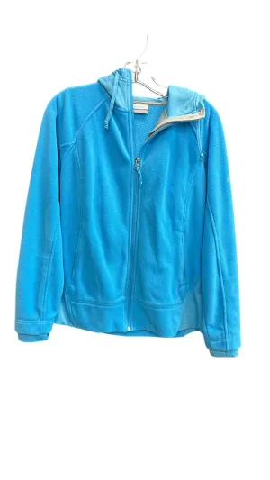 Jacket Fleece By Columbia In Blue, Size: S