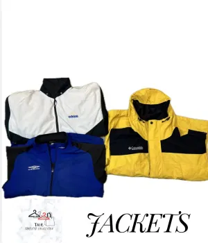 Jackets (Mix brand including Adidas, Columbia, Umbro, Patagonia, Fila)