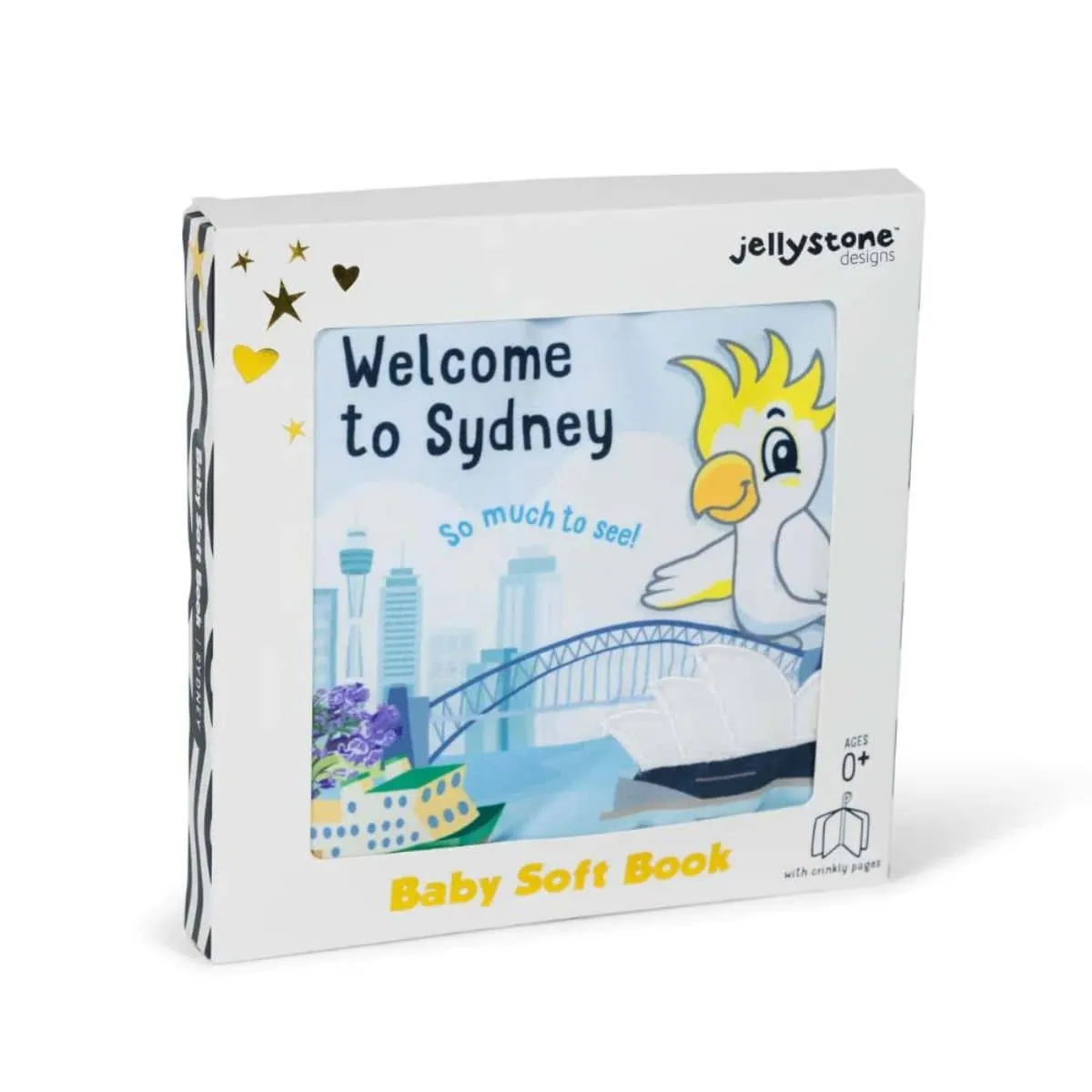 Jellystone Designs Baby Soft Book - Sydney