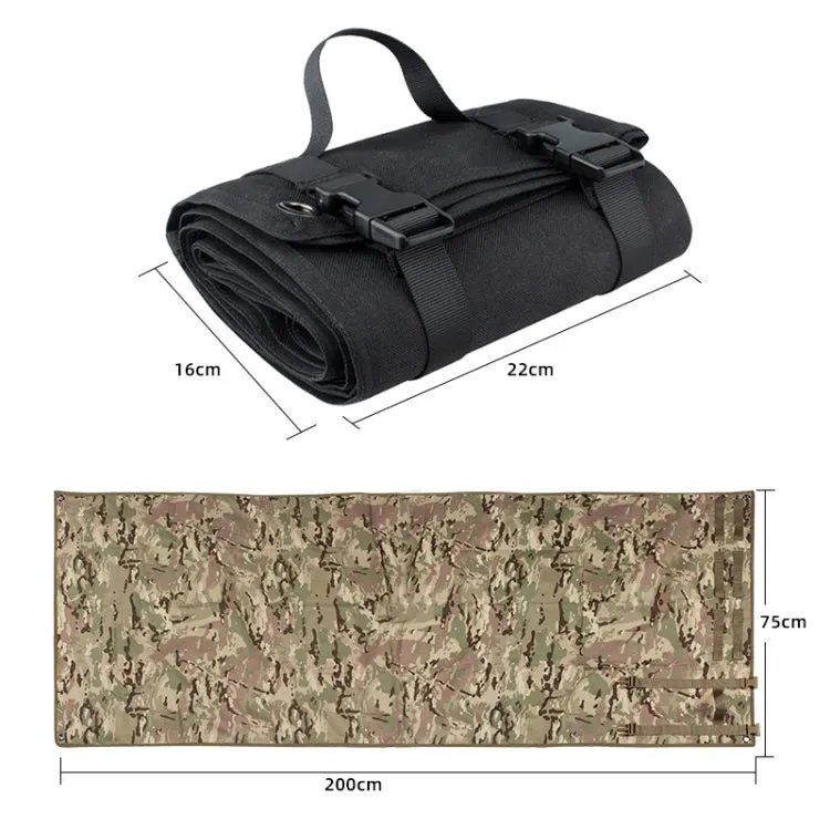 KOSIBATE H148 Outdoor Training Field Double-sided Waterproof Camping Mat(Khaki)