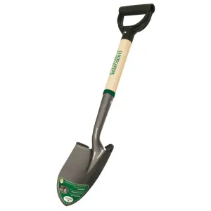 Landscapers Select 34610 Digging Shovel, Steel Blade, Wood Handle, D-Shaped Handle, 19 in L Handle :EA: QUANTITY: 1