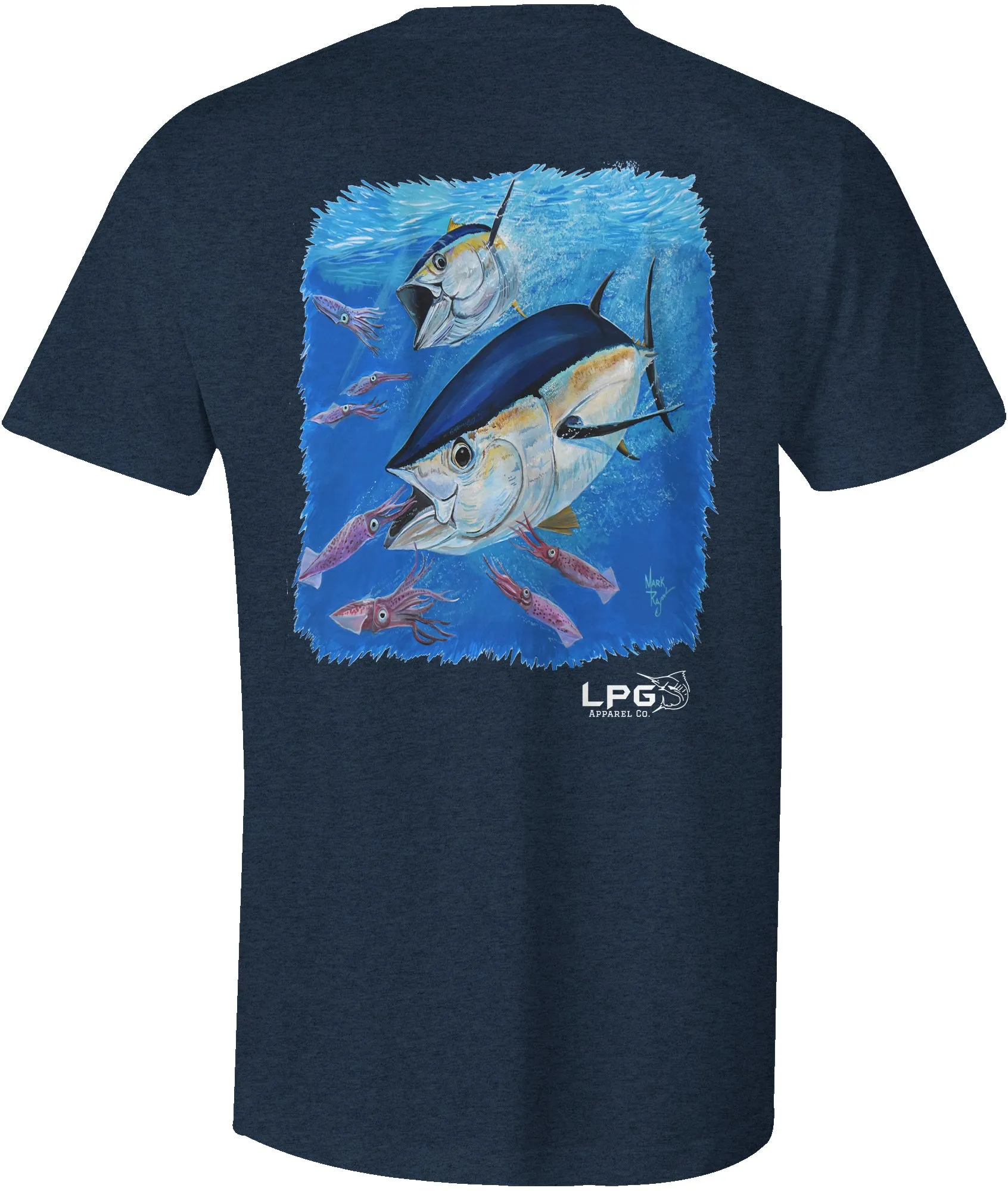 LPG Apparel Co. Bigeye Tuna Hunt by Mark Ray T-Shirt