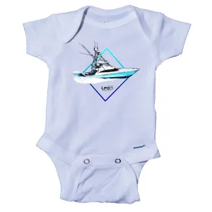 LPG Apparel Co. Diamond Sportfish Fishing Onesie®