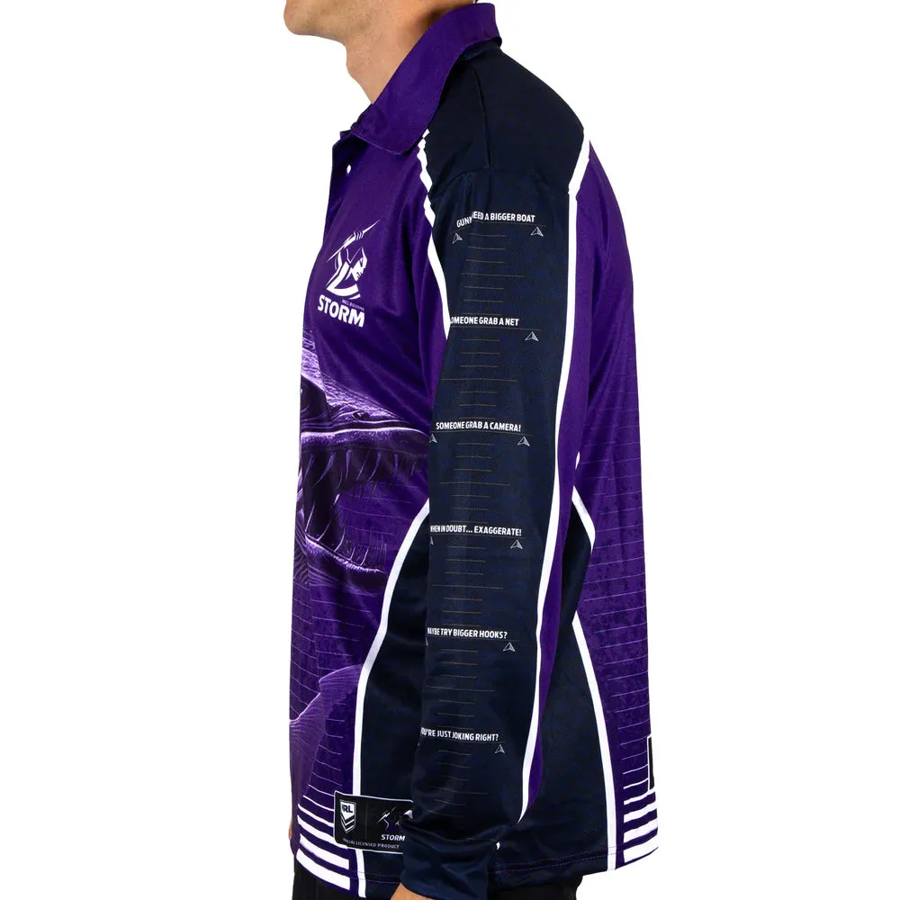 Melbourne Storm Barracuda Fishing Shirt